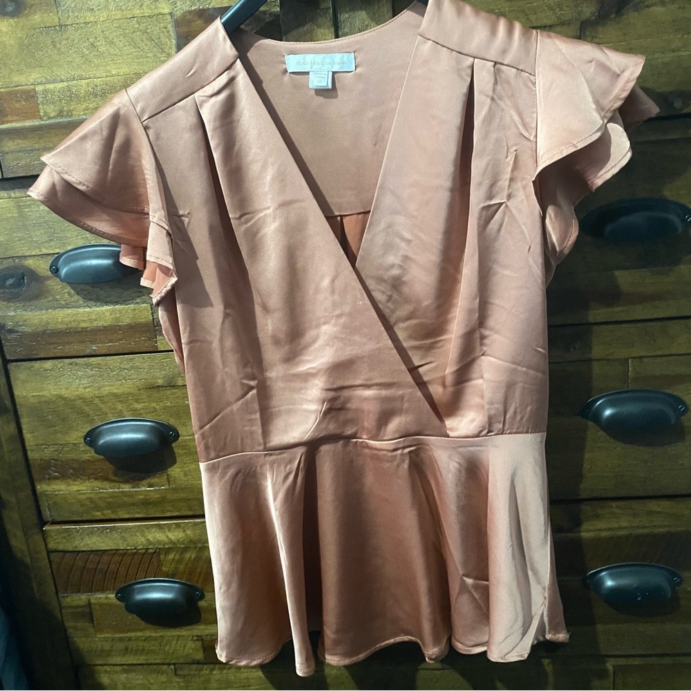 Monteau short sleeve blouse